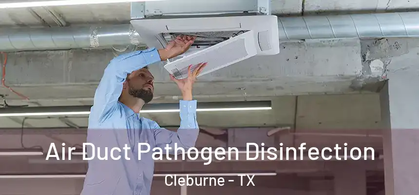 Air Duct Pathogen Disinfection Cleburne - TX